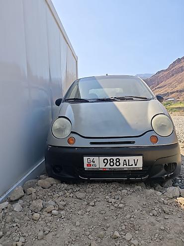 арзан матиз 1: Daewoo Matiz: 2005 г., 0.8 л, Кол менен иштөөчү, Бензин, Хетчбек — 1
