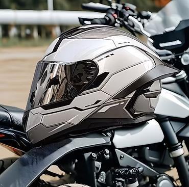 мото каска ош: Мотошлем интеграл с визором 🏍️ Стильный и современный шлем для — 1