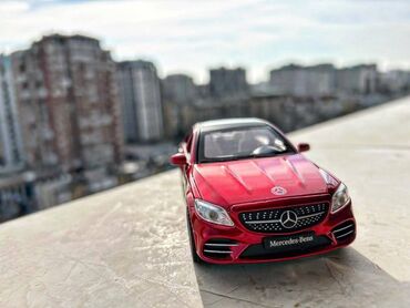 Oyuncaqlar: 🚗 Demir Mercedes Oyuncaq Maşın – Real Görünüşlü, Açılan Qapılar ⭐