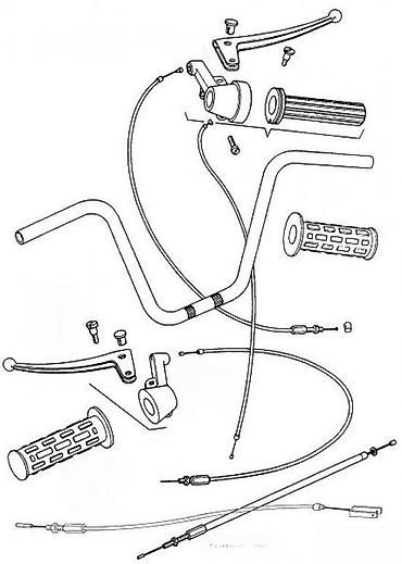 shimano stx: Komplet ručica kočnice sa gumom za ručku – univerzalni set za volan — 2