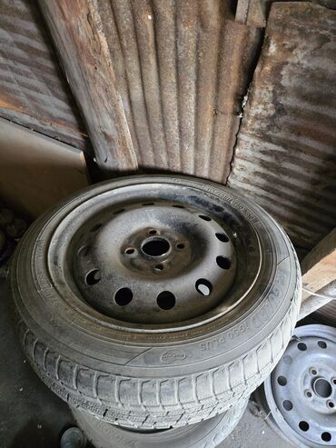 Диски: Железные Диски R 14 Honda, Комплект, отверстий - 4, Б/у