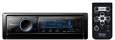 диджейский пульт: Автомагнитола Pioneer с пультом ДУ - Однодиновая передняя панель с — 1