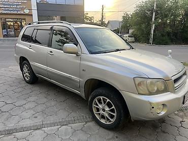 высокие машины: Toyota Kluger: 2001 г., 3 л, Автомат, Бензин, Кроссовер — 3