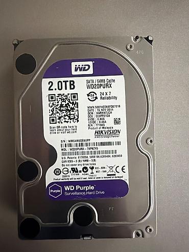 2 tb hdd: Hdd 2TB. DVR ucun superdi 1 ay islenib — 1