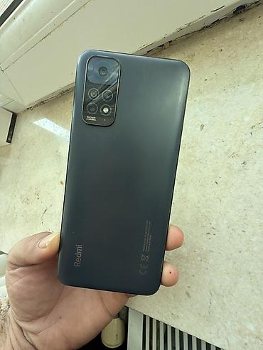 muzikalni sentr: Redmi Note 11, 128 GB, rəng - Qara, Sensor — 4