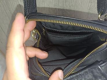 Барсетки: Продаю Барсетку из натуральной кожи покупал 6500 сом ручная работа — 11
