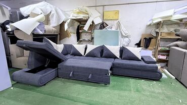 Угловые диваны: Угловой диван, С ящиками, Трехместный — 4