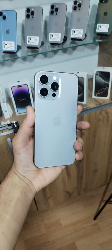 часы на телефон fly: IPhone 15 Pro Max, 256 GB, Natural Titanium, Face ID
