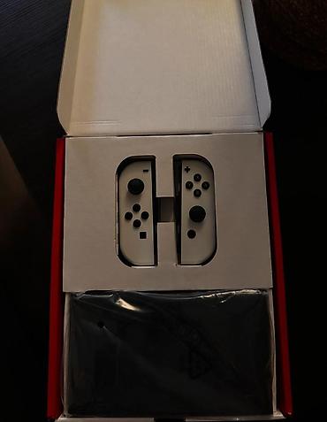 Nintendo Switch: Nintendo Switch Oled. Ag rengde. Bir nece aydir almisham, cox az — 6