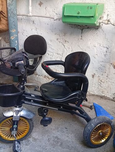 velasbetler: İşlənmiş Üç təkərli Uşaq velosipedi 12", sürətlərin sayı: 10, Ünvandan götürmə