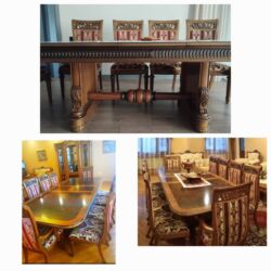 старые стулья: Qonaq otağı üçün, İşlənmiş, Açılan, Dördbucaq masa