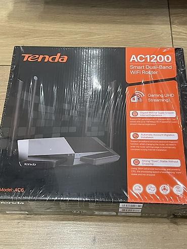 en ucuz apple macbook pro: Tenda AC6 – AC1200 Smart Dual-Band Wi‑Fi router Xüsusiyyətlər: - — 2