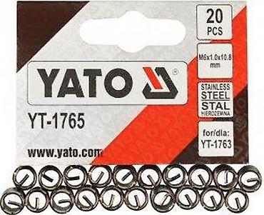Ostali pribor i dodaci za alate: YATO umetci za navoj – set 20 kom - Model: YT-1765 - Dimenzija: M6 x — 7