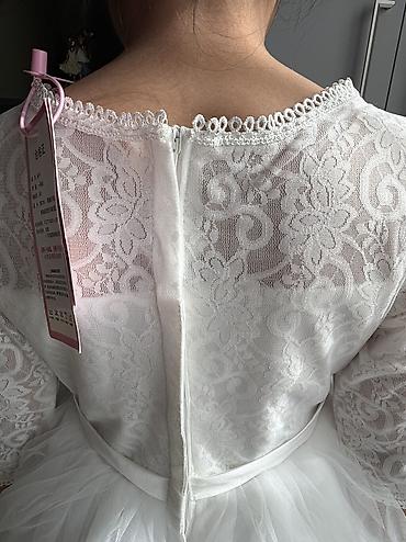 толокар бишкек: Балдар көйнөгү, түсү - Ак, Жаңы — 4