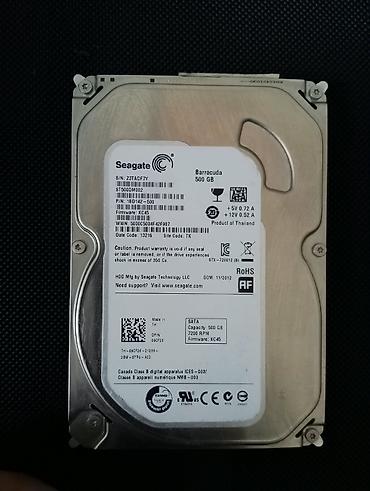 hdd yadas vinti: Seagate Barracuda 500 GB 3.5" HDD – İşlənmiş Qiymət: 25 AZN Seagate — 1