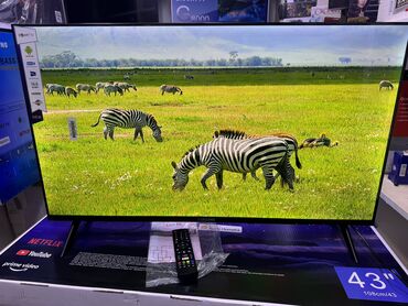 Телевизоры: Телик Телевизоры Samsung Android 13 с голосовым управлением, 43 — 14