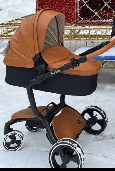 коляска россия: Балдар арабасы, түсү - Күрөң, Колдонулган