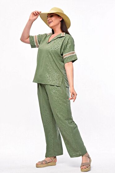 Kompleti: ***Hit kompleti za punije dame cena 3600 Pamuk viskoza elastin Siri — 23