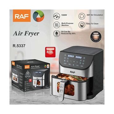 air frier: Фритюрница Raf, Без масла л, Новый, Платная доставка, Самовывоз, Доставка в районы