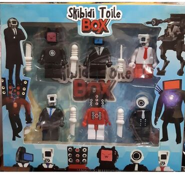 игрушки skibidi туалеты: Игрушка скибиди туалет майнкрафт в наличии