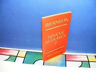 mi pecado: SINEVE SULBAKEN Bjernson rad 1964 stanje vrlo dobro — 1