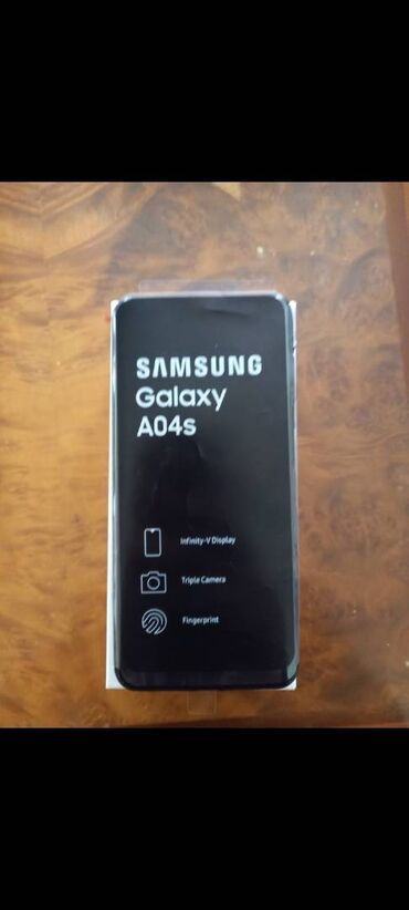 Samsung: Samsung Galaxy A04s, 128 GB, rəng - Yaşıl, Sensor, Barmaq izi, İki sim kartlı