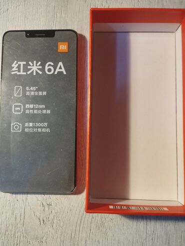 Redmi: Redmi 6A, 16 GB, rəng - Gümüşü, Qırıq, Sensor, Face ID — 5