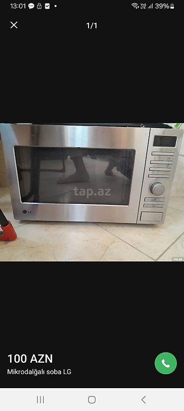 mikrodalğa: LG mikrodalğalı soba - Korpus: paslanmayan polad (inox) ön panel — 1
