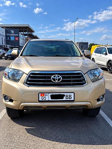 Toyota Highlander: 2008 г., 3.5 л, Автомат, Газ, Внедорожник