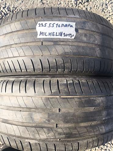 mishlen: Шины 225 / 55 / R 16, Лето, Б/у, Пара, Легковые, Michelin — 1