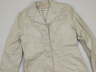 skórzane spódnice cropp: Leather jacket, S (EU 36), condition - Good