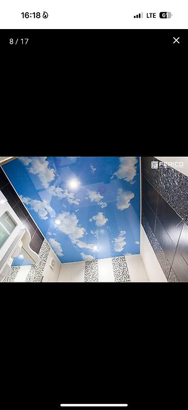 Натяжной потолок: Натяжной потолок Глянцевое, 3D потолки, Матовое Бесплатная консультация, Бесплатный замер, Гарантия — 19