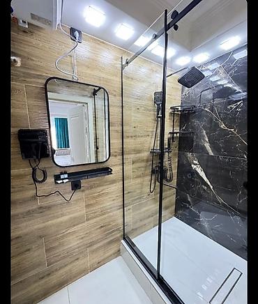 Посуточная аренда квартир: 1 комната, Душевая кабина, Постельное белье, Кондиционер — 9