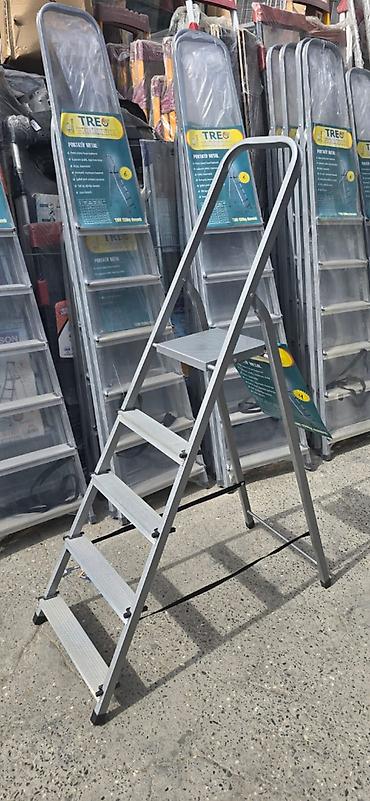 Ev və bağ: Portativ metal nərdivan – Premium Series - Ev və iş üçün peşəkar — 4