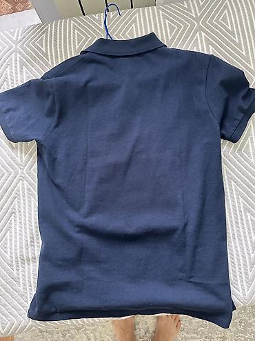 pull and: Мужская футболка, L, Lacoste, Новый, цвет - Синий, Самовывоз, Платная доставка — 3