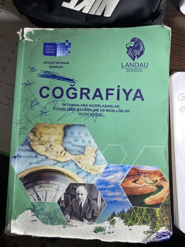 познание мира 4 класс мсо 2: Landau cografiya, 1il işlenib, içinde el yazisi ile cografiyaya aid