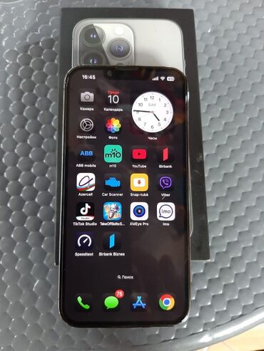 Apple iPhone: IPhone 13 Pro, 128 GB, Simsiz şarj, Face ID