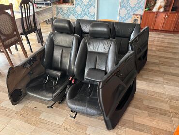 Oturacaqlar: Komlekt, Qızdırıcı ilə, Mercedes-Benz W210, 2000 il, Orijinal, Almaniya, İşlənmiş
