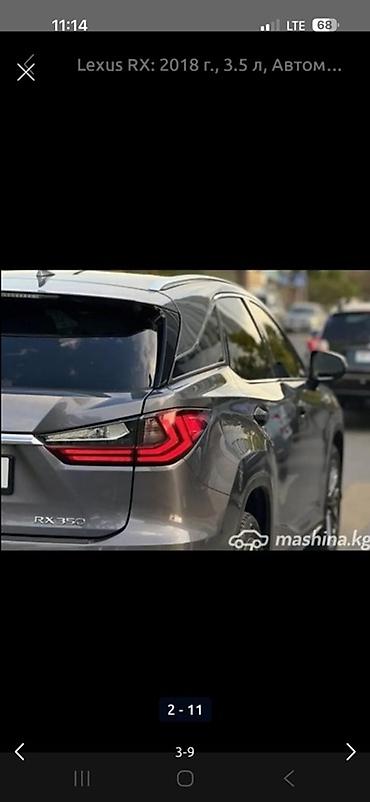 Lexus: Lexus RX: 2018 г., 3.5 л, Автомат, Бензин, Кроссовер — 6