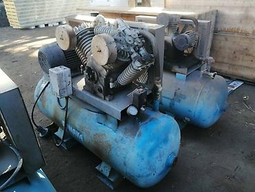 vakum su pompası: Kompressor.8-12 atmosfer.300 litrlik.Elektirik mühərriki5- 7.5 kvt — 4