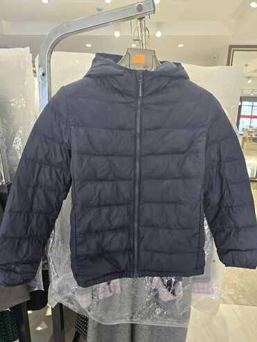 пуховик юникло: Мужская куртка, S (EU 36), Uniqlo, Б/у, цвет - Синий, Самовывоз