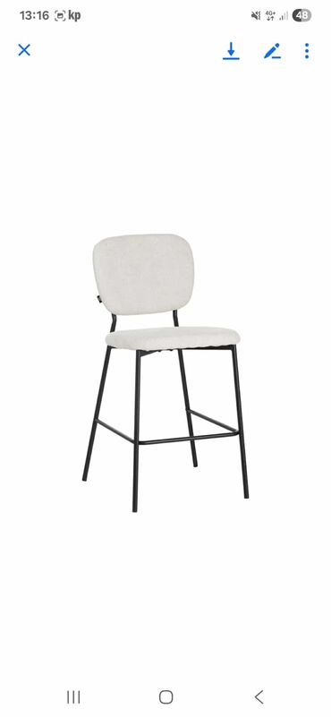 forma ideale gejmerske stolice: 07. Barska stolica Cathair bouclé 48x54x100cm 12700din UPLATA PA