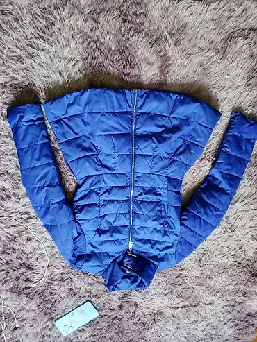 gore tex купить: Утеплённая стёганая куртка синего цвета. - Прямой крой — 1