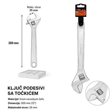 KMT Nosač za televizor mrežasta vlakna trostruko upleteno ključ
