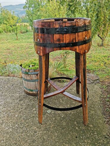 ljuljaska sa tendom za bebe: Table for garden, Wood