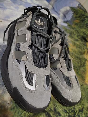 Кроссовки и спортивная обувь: Мужские кроссовки, 43, Adidas, Б/у, цвет - Серый, Самовывоз — 11