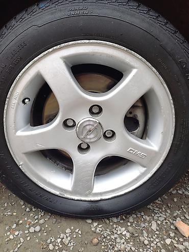 opel astra h diski: Çatı,əyrisi,svarkası yoxdur.Alman istehsalı,original disk R14.Təkərlər — 3