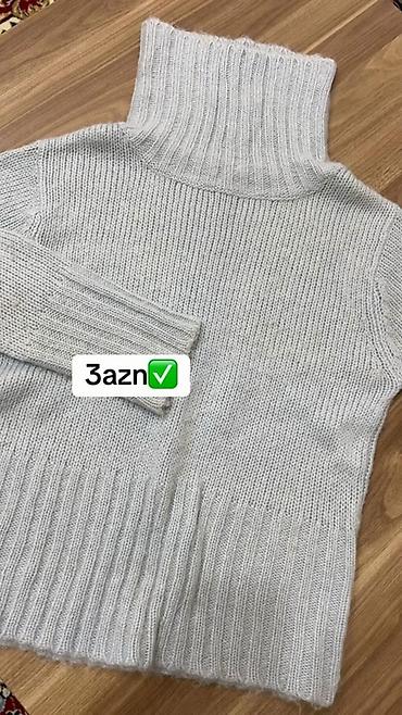 Kardiqanlar, jaketlər: Qadın geyimləri - Boz trikotaj 3-lü dəst: uzun kardiqan (ön ciblər — 12