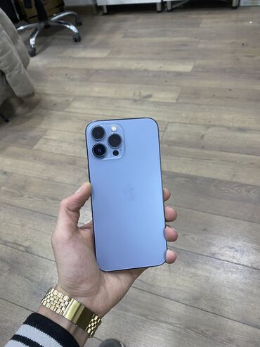 ulefone qiymeti: IPhone 13 Pro Max, 256 GB, Blue Titanium, Face ID