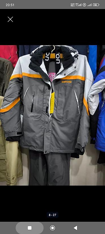 Мужские лыжные костюмы: Костюм, Burton, Новый, С утеплителем, Затяжка внизу куртки, Манжеты на рукавах, Снегозащитная юбка — 11